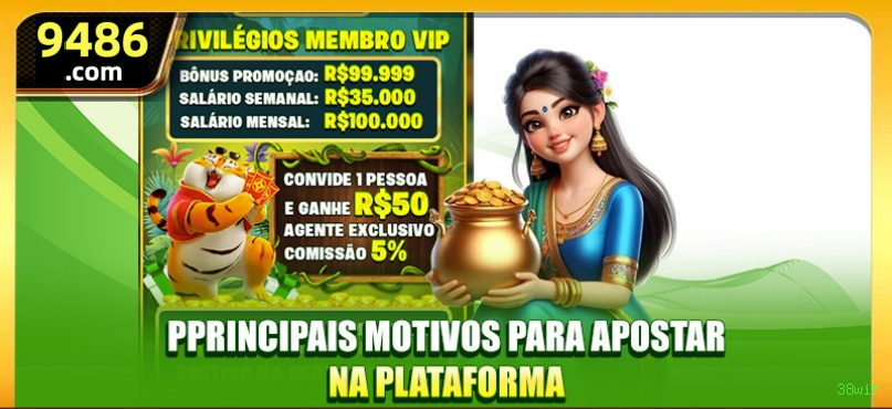 Bônus exclusivos membros VIP 38win